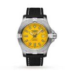 Replica Breitling Avenger Automatic 45 Seawolf Stainless Steel Leather Strap A17319101I1X2 - Image 6
