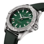 Replica Breitling Avenger Automatic 42mm Mens Green Leather A17328101L1X1 - Image 3