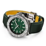Replica Breitling Avenger Automatic 42mm Mens Green Leather A17328101L1X1 - Image 4