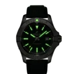 Replica Breitling Avenger Automatic 42mm Mens Green Leather A17328101L1X1 - Image 6