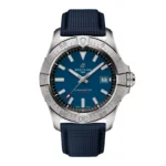 Replica Breitling Avenger Automatic 42mm Mens Blue Leather A17328101C1X1
