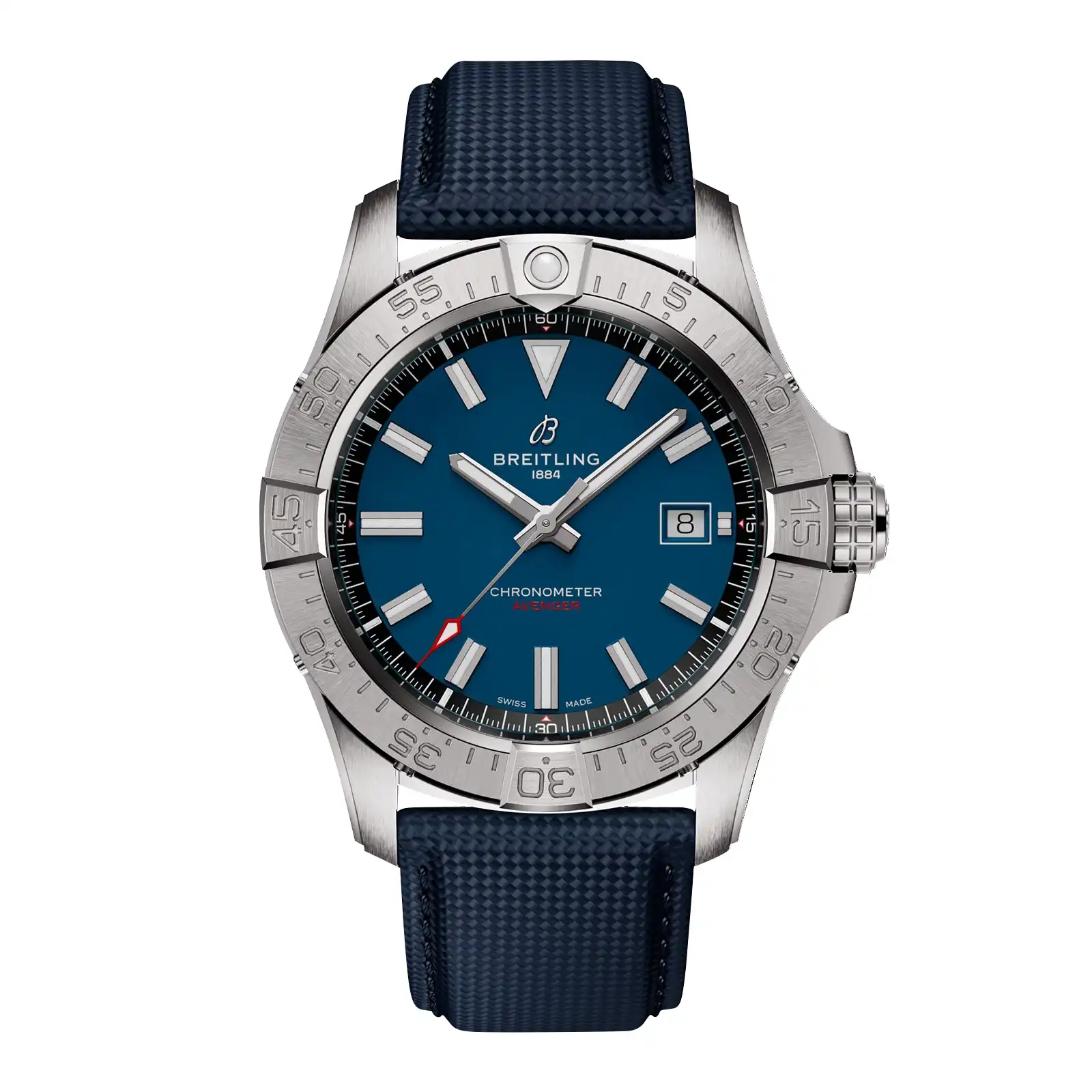 ruhhf2frulb.webp Replica Breitling Avenger Automatic 42mm Mens Blue Leather A17328101C1X1 - Image 1