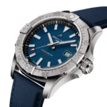 Replica Breitling Avenger Automatic 42mm Mens Blue Leather A17328101C1X1 - Image 3