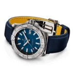 Replica Breitling Avenger Automatic 42mm Mens Blue Leather A17328101C1X1 - Image 4