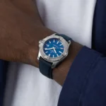 Replica Breitling Avenger Automatic 42mm Mens Blue Leather A17328101C1X1 - Image 9