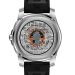 Replica Breitling Aerospace B70 Orbiter 25th Anniversary 43mm Mens Orange Rubber EB70101A1O1S1 - Image 2