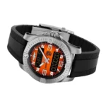 Replica Breitling Aerospace B70 Orbiter 25th Anniversary 43mm Mens Orange Rubber EB70101A1O1S1 - Image 4