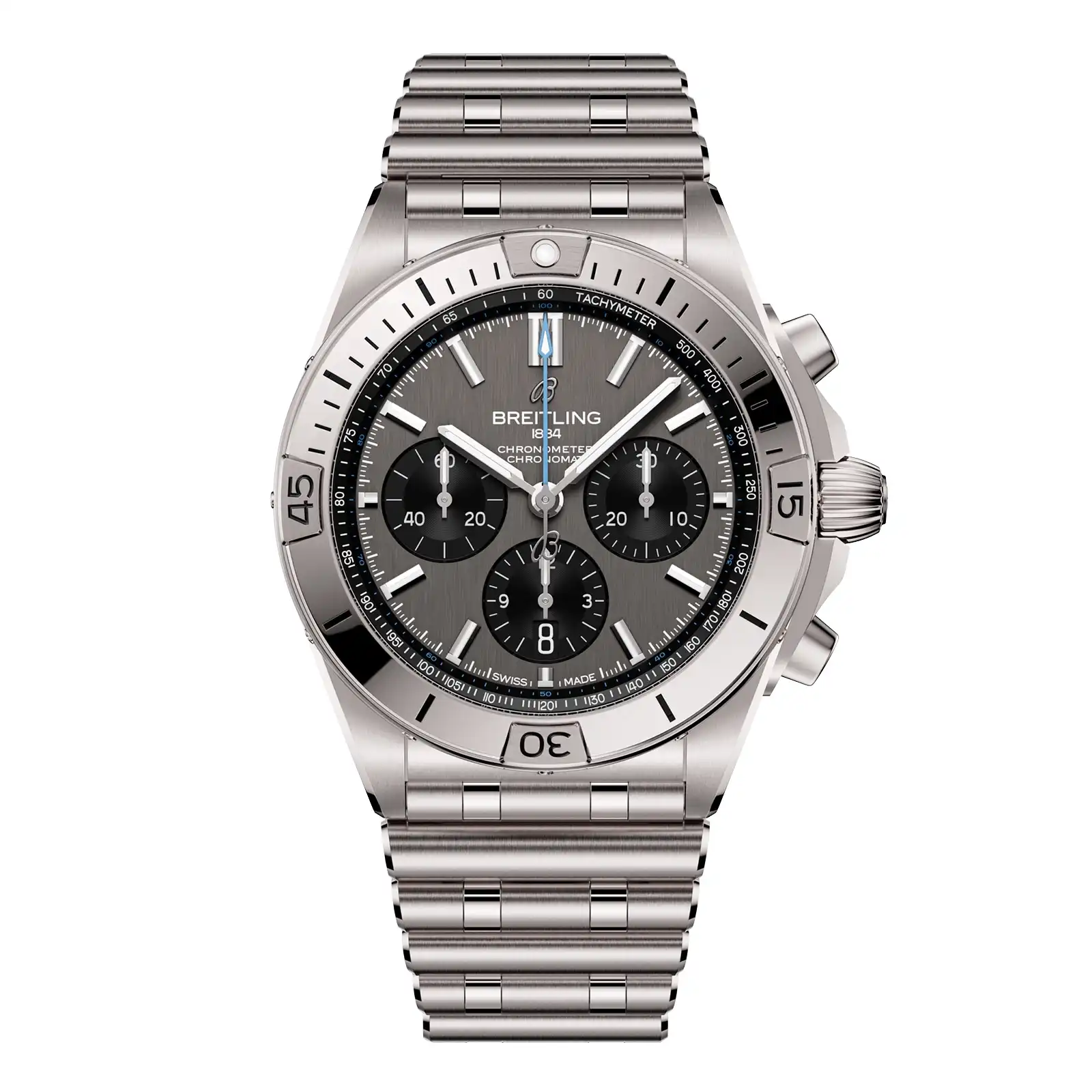lgmeqd0bjfj.webp Replica Breitling Chronomat B01 42mm Mens Grey Titanium EB0134101M1E1 - Image 1