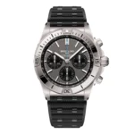 Replica Breitling Chronomat B01 42mm Mens Grey Rubber EB0134101M1S1
