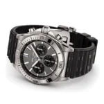 Replica Breitling Chronomat B01 42mm Mens Grey Rubber EB0134101M1S1 - Image 4