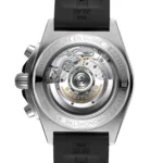 Replica Breitling Chronomat B01 42 Stainless Steel & platinum Rubber Strap - Ice Blue PB0134101C1S1 - Image 2