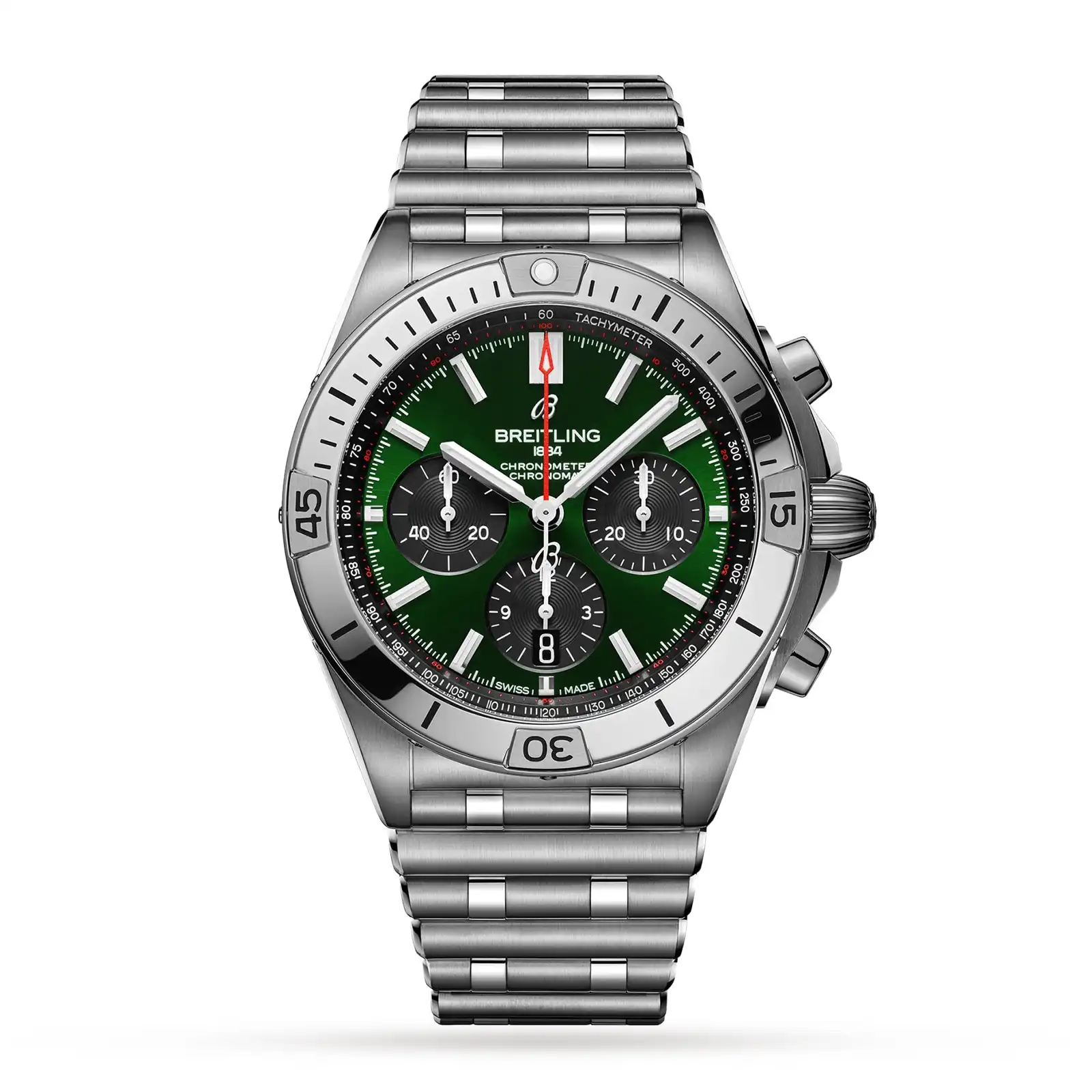 z5skzj3hwjo.webp Replica Breitling Chronomat B01 42 Stainless Steel - Green AB0134101L1A1 - Image 1