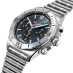 Replica Breitling Chronomat B01 42 Stainless Steel - Blue AB0134101C1A1 - Image 2