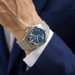 Replica Breitling Chronomat B01 42 Stainless Steel - Blue AB0134101C1A1 - Image 5