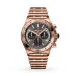Replica Breitling Chronomat B01 42 18k Red Gold RB0134101B1R1 - Image 9