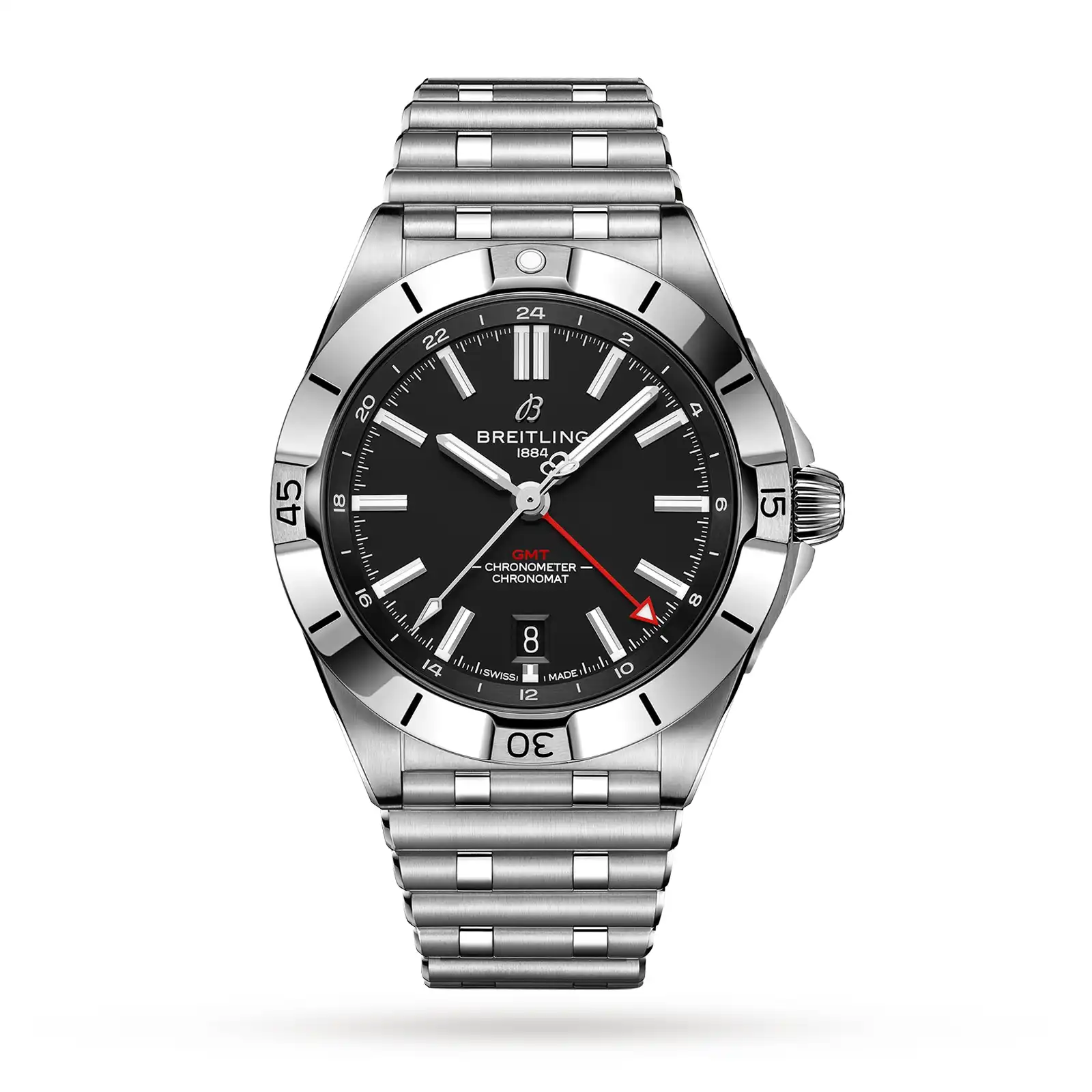 jjamzzms0qi.webp Replica Breitling Chronomat Automatic GMT 40 Stainless Steel A32398101B1A1 - Image 1