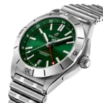 Replica Breitling Chronomat Automatic GMT 40 Green Dial A32398101L1A1 - Image 3