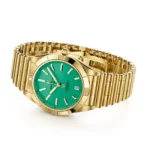 Replica Breitling Chronomat Automatic 36mm Victoria Beckham Limited Edition Ladies Peppermint Yellow Gold K103801A1L1K1 - Image 4
