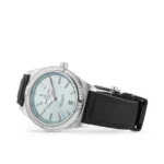 Replica Breitling Chronomat Automatic 36 Stainless Steel & 18k grey gold Rubber Strap - Ice Blue G10380591C1S1 - Image 3