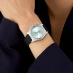 Replica Breitling Chronomat Automatic 36 Stainless Steel & 18k grey gold Rubber Strap - Ice Blue G10380591C1S1 - Image 7