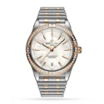 Replica Breitling Chronomat Automatic 36 Stainless Steel & 18k Red Gold (Gem-set) - Mother of Pearl U10380591A2U1