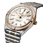 Replica Breitling Chronomat Automatic 36 Stainless Steel & 18k Red Gold (Gem-set) - Mother of Pearl U10380591A2U1 - Image 2