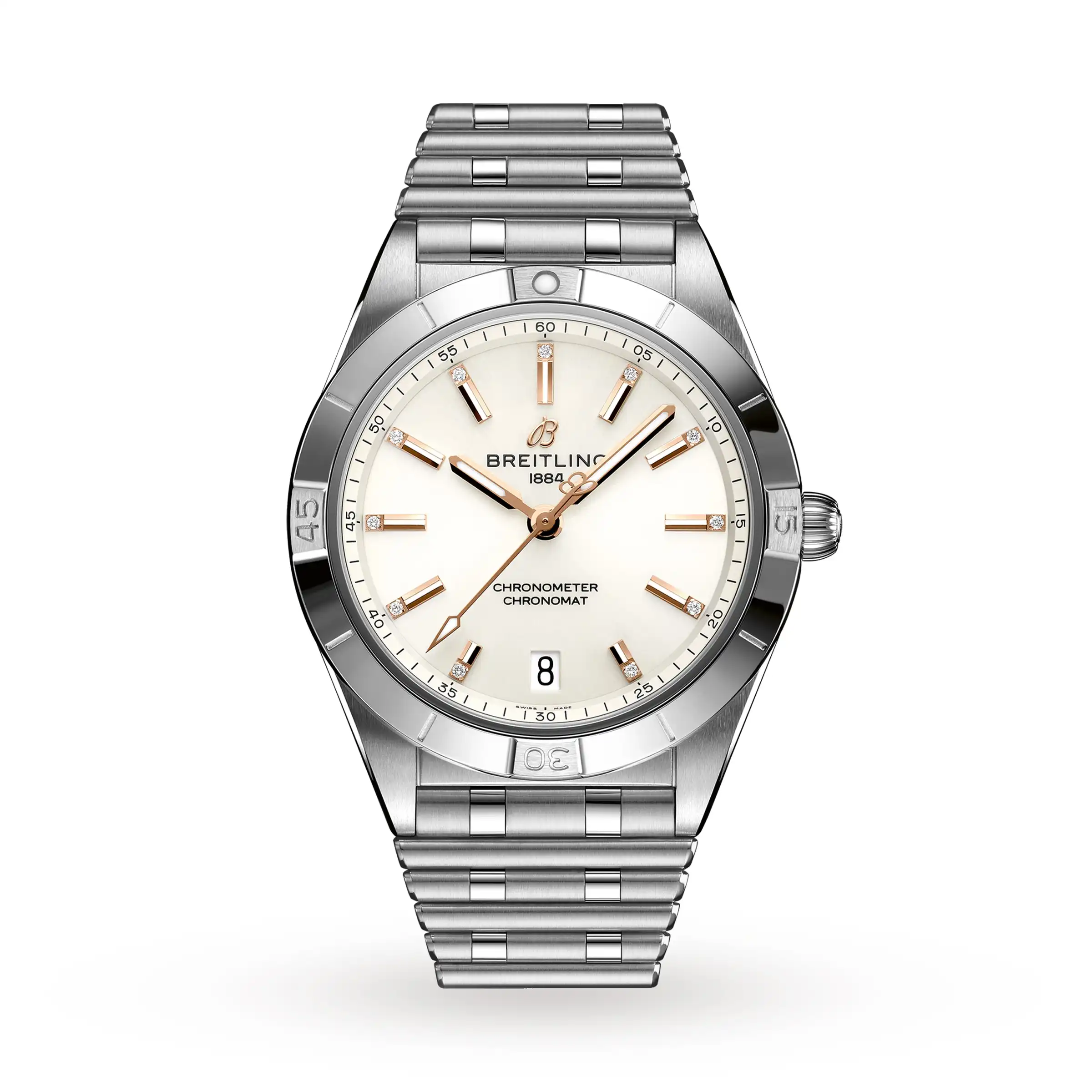 y5mizibjfsg.webp Replica Breitling Chronomat Automatic 36 Stainless Steel A10380101A2A1 - Image 1