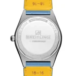 Replica Breitling Chronomat Automatic 36 South Sea Ice Blue Leather Strap Ladies G10380611C1P1 - Image 2