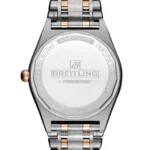 Replica Breitling Chronomat Automatic 36 South Sea Green Stainless Steel & 18ct Rose Gold Bracelet Ladies U10380611L1U1 - Image 2