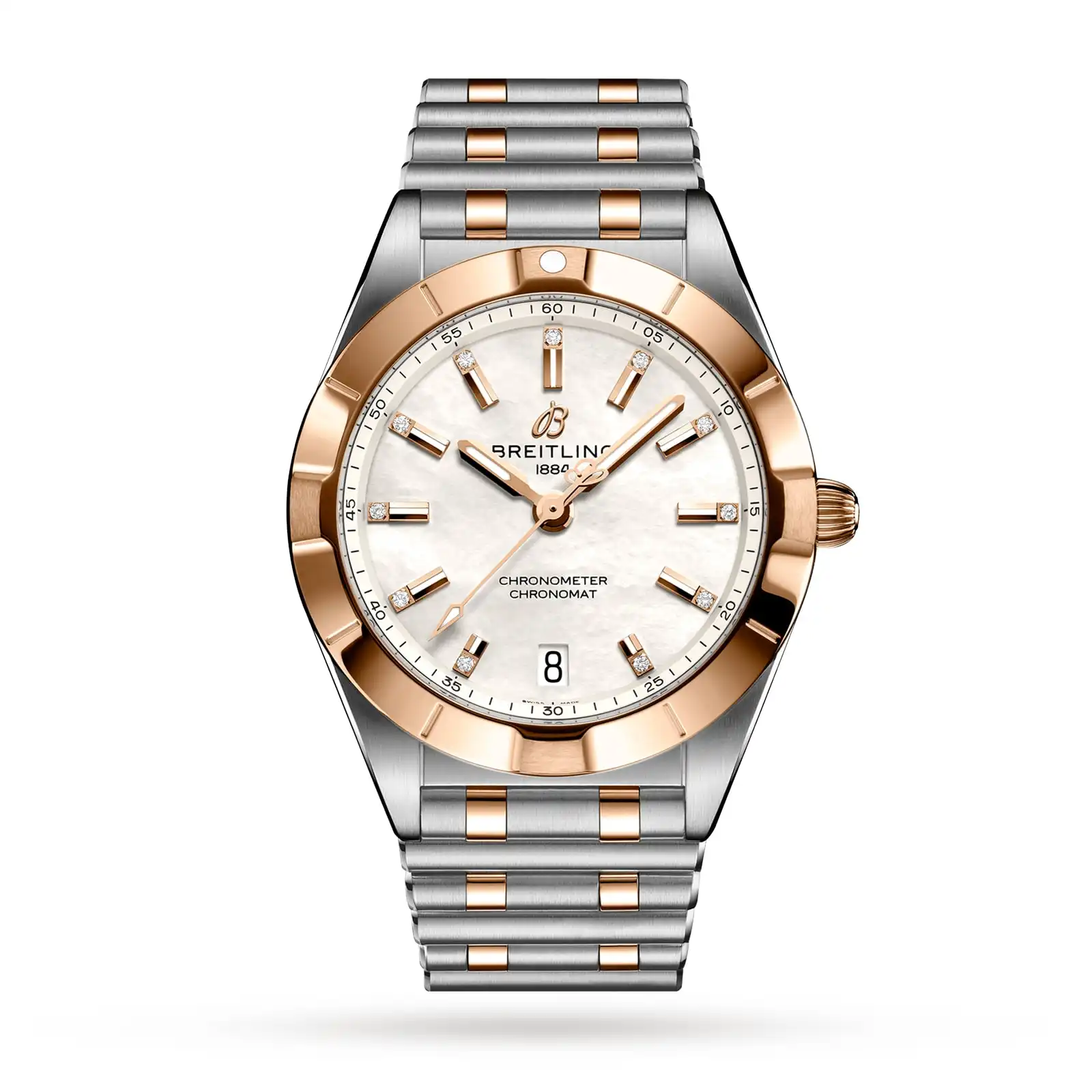 tac4tby50io.webp Replica Breitling Chronomat 32 Stainless Steel & 18k Red Gold U77310101A2U1 - Image 1
