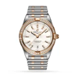 Replica Breitling Chronomat 32 Stainless Steel & 18k Red Gold (Gem-set) - Mother of Pearl U77310591A2U1