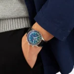 Replica Breitling Navitimer B01 Chronograph 46 Stainless Steel Leather Strap AB0137241L1P1 - Image 5