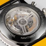 Replica Breitling Navitimer B01 Chronograph 46 Stainless Steel Leather Strap AB0137211B1P1 - Image 6