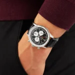 Replica Breitling Navitimer B01 Chronograph 46 Stainless Steel Leather Strap AB0137211B1P1 - Image 8