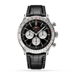 Replica Breitling Navitimer B01 Chronograph 46 Stainless Steel Leather Strap AB0137211B1P1 - Image 9
