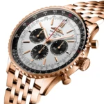 Replica Breitling Navitimer B01 Chronograph 46 18k Red Gold RB0137241G1R1 - Image 2