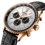 Replica Breitling Navitimer B01 Chronograph 46 18k Red Gold RB0137241G1P1 - Image 3