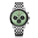 Replica Breitling Navitimer B01 Chronograph 43 Stainless Steel - Mint AB0138241L1A1 - Image 2