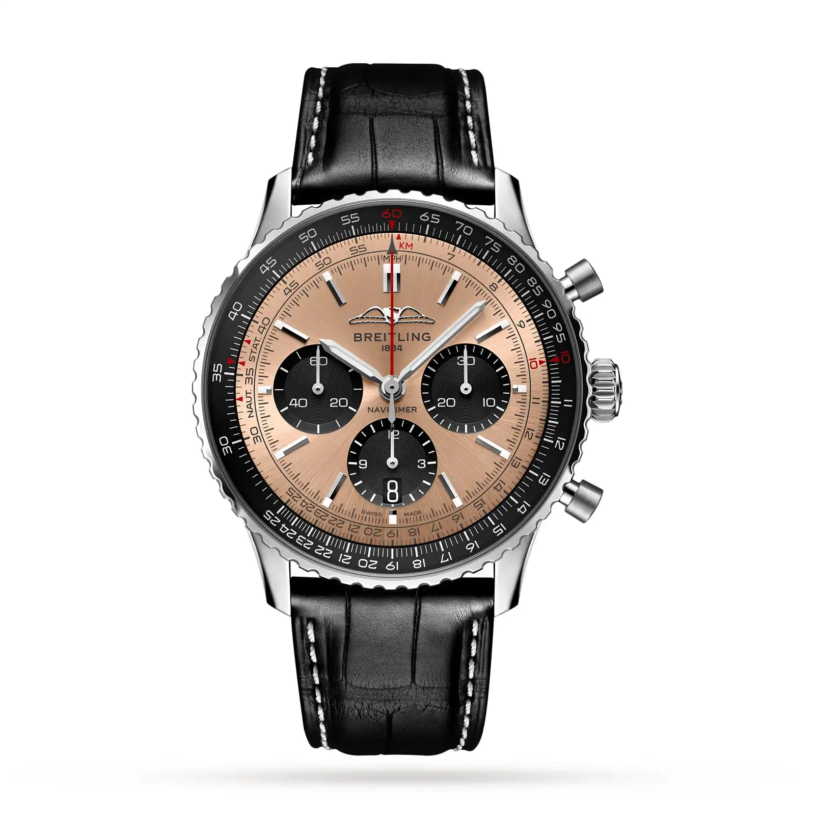 rouhundknwm.webp Replica Breitling Navitimer B01 Chronograph 43 Copper AB0138241K1P1 - Image 1