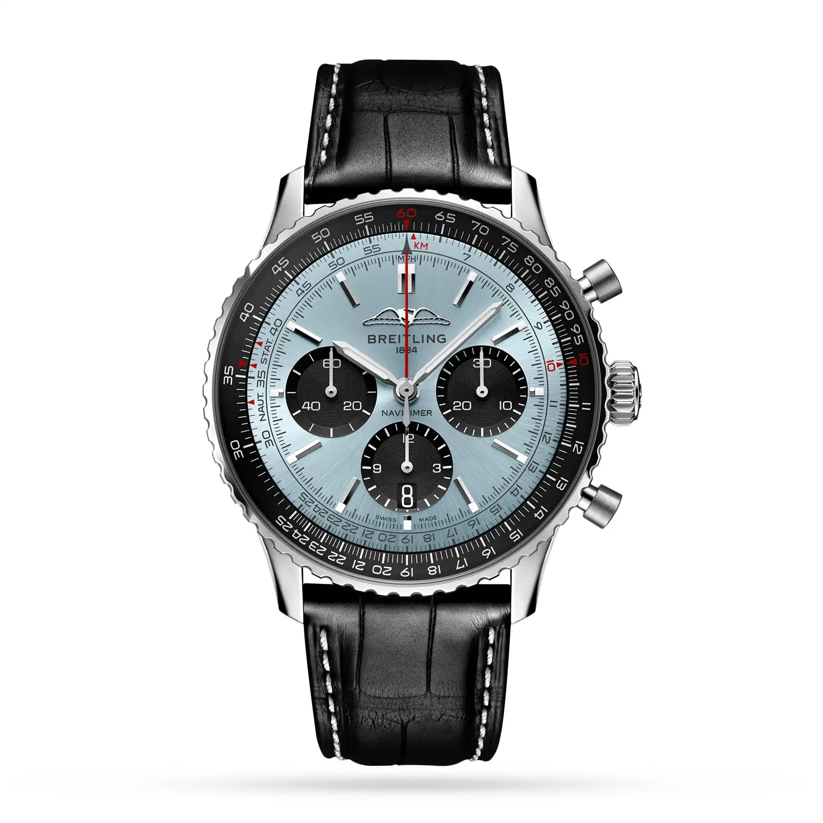 cj5x0xy2zaq.webp Replica Breitling Navitimer B01 Chronograph 43 Blue AB0138241C1P1 - Image 1