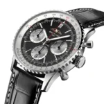 Replica Breitling Navitimer B01 Chronograph 41mm Mens Black AB0139211B1P1 - Image 2