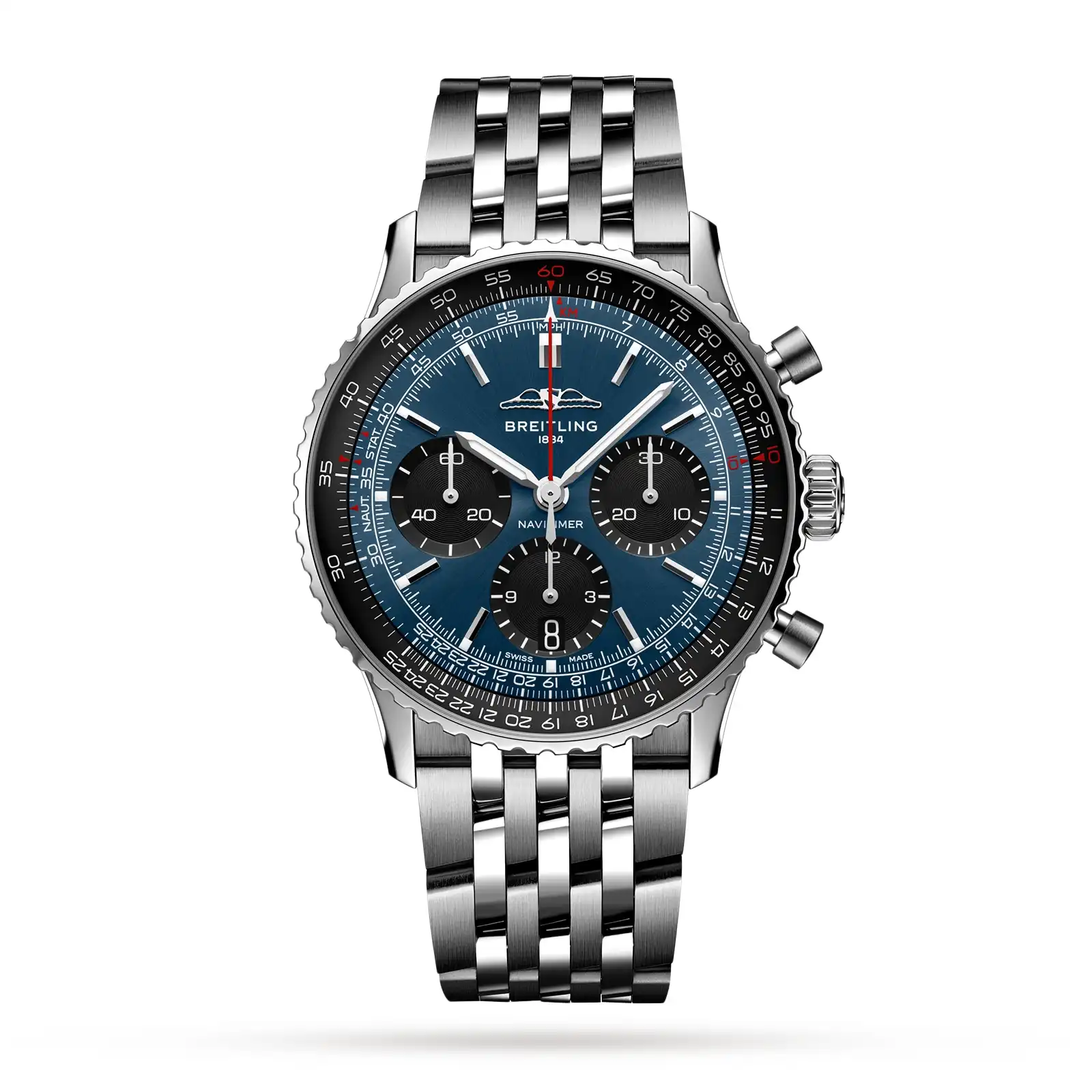 l10fihvtr0o.webp Replica Breitling Navitimer B01 Chronograph 41 Stainless Steel AB0139241C1A1 - Image 1