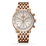 Replica Breitling Navitimer B01 Chronograph 41 18k Red Gold RB0139211G1R1 - Image 7