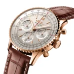 Replica Breitling Navitimer B01 Chronograph 41 18k Red Gold RB0139211G1P1 - Image 3