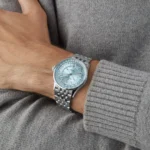 Replica Breitling Navitimer Automatic GMT 41mm Mens Light Blue Stainless Steel A32310171C1A1 - Image 7
