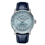 Replica Breitling Navitimer Automatic GMT 41mm Mens Light Blue A32310171C1P1