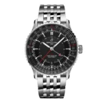Replica Breitling Navitimer Automatic GMT 41mm Mens Black Stainless Steel A32310251B1A1 - Image 3