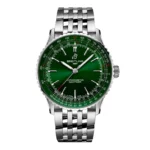 Replica Breitling Navitimer Automatic 41mm Mens Green Stainless Steel A17329371L1A1
