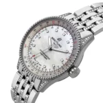 Replica Breitling Navitimer Automatic 35mm Ladies Mother Of Pearl A17395721G1A1 - Image 2