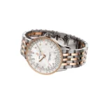 Replica Breitling Navitimer 36mm Ladies White Mother Of Pearl Stainless Steel And 18k Red Gold U17327211A1U1 - Image 4